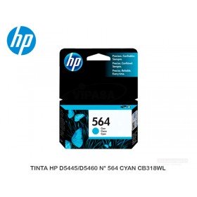 TINTA HP D5445/D5460 N° 564 CYAN CB318WL