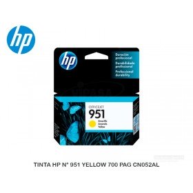 TINTA HP N° 951 YELLOW 700 PAG CN052AL